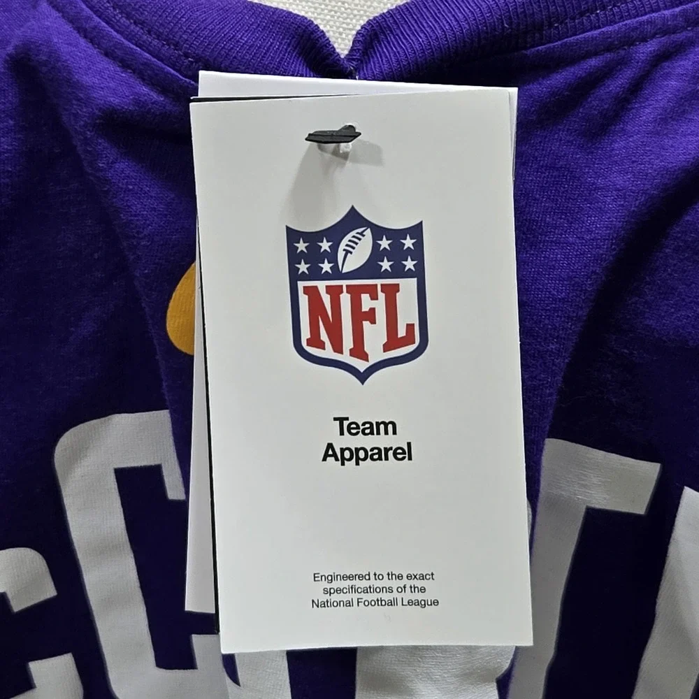 Nike Minnesota Vikings #9 McCarthy T‎ Shirt Mens M Purple NFL Football NWT